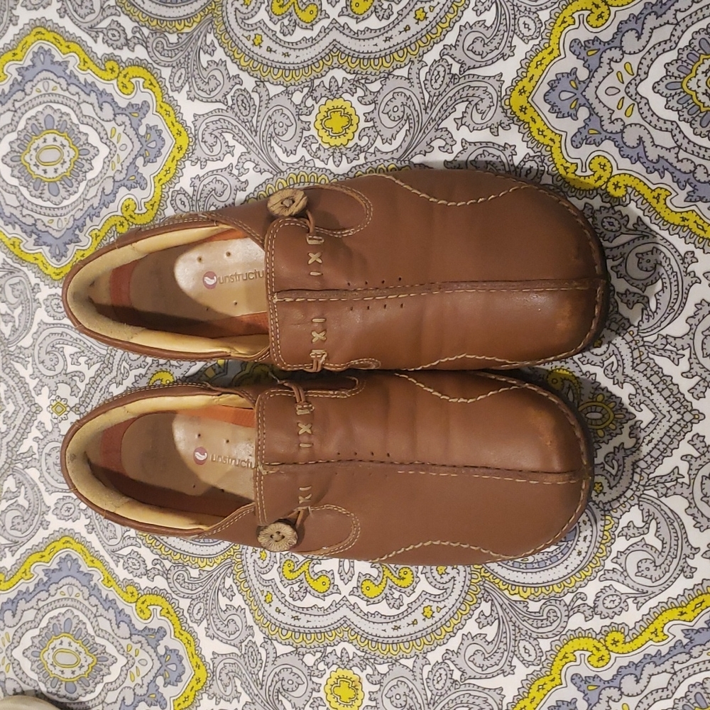 Clark's slip on shoes